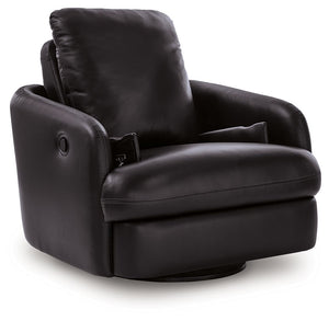 Modmax II - Sillón Reclinable con Planeador Giratorio - Negro