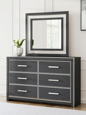 Zuraleus - Six Drawer Dresser #black