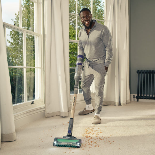 Shark - PowerDetect Clean & Empty Cordless Stick Vacuum & Auto-Empty System with Powerful Suction, Up to 70 min Runtime - Dark Gray