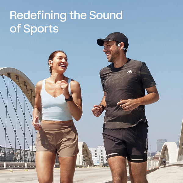 Shokz - OpenRun Pro 2 Mini Wireless Bone Conduction Open-Ear Bluetooth Sports Headphones - Sky Blue