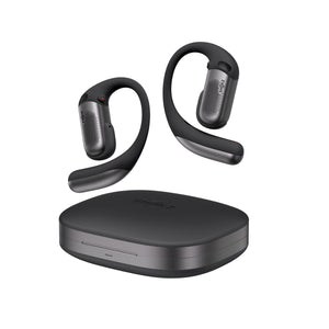 Shokz - OpenFit Pro Open-Ear True Wireless Bluetooth Active Noise Reduction Earbuds - Black