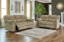 Alphons - Living Room Set #lightbrown #2pc.sofa,loveseat