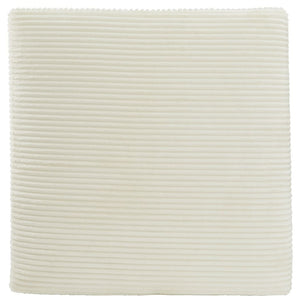 Lindyn - Oversized Accent Ottoman #beige