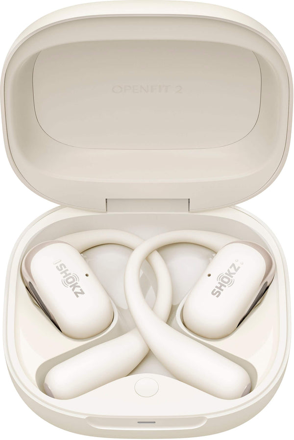 Shokz - OpenFit 2 Open-Ear True Wireless Earbuds - Beige