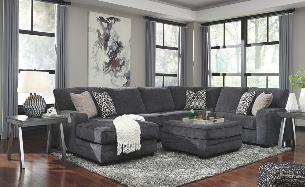 Tracling - 4 Piece Sectional Set #2pc.leftarmfacingcornerchaisesectional,accentottoman