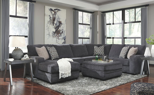 Tracling - 4 Piece Sectional Set #2pc.leftarmfacingcornerchaisesectional,accentottoman
