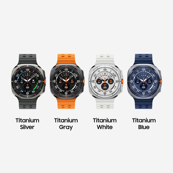 Samsung - Reloj inteligente Galaxy Watch Ultra Titanium de 47 mm con LTE - Plata titanio - (2025)