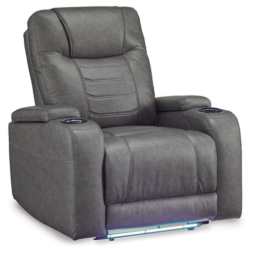 Schooner Rocks - Power Recliner / Adj Headrest #darkgray