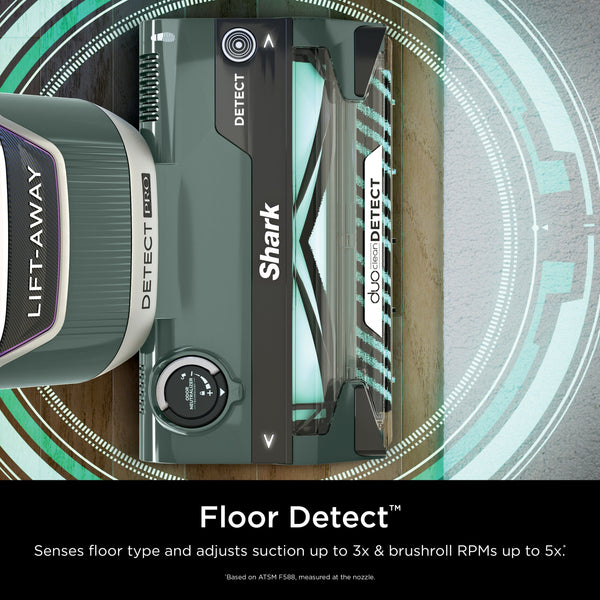 Shark - Detect Pro Lift-Away ADV Bagless Upright Vacuum with DuoClean Detect, Anti-Allergen, and Odor Neutralizer Technology - Evergreen