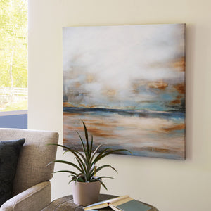 Weatheridge - Arte de pared - Gris / Oro