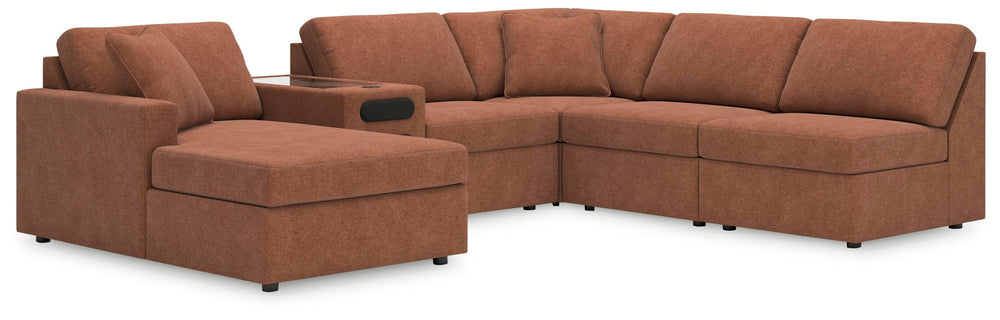Modmax - Sectional - Spice #2pc.sectionalloveseat