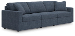 Modmax - 3 Piece Sectional #blue #3pc.sectionalsofa