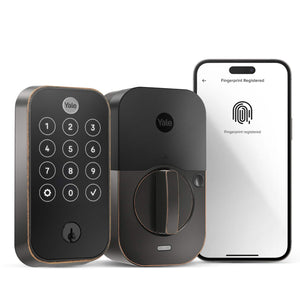 Yale - Assure Lock 2 - Smart Lock Wi-Fi Deadbolt with Touchscreen Keypad | Fingerprint Access - Oil-Rubbed Bronze