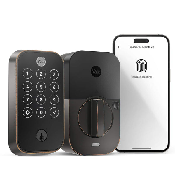 Yale - Assure Lock 2 - Smart Lock Wi-Fi Deadbolt with Touchscreen Keypad | Fingerprint Access - Oil-Rubbed Bronze