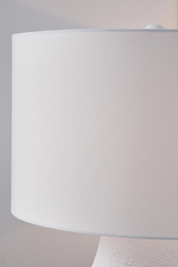 Dashland - Metal Table Lamp - White / Navy
