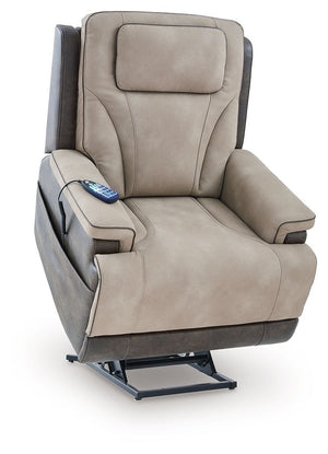 4Z-Peaceful Pause - Serenity Zone - Power Lift Recliner #beige