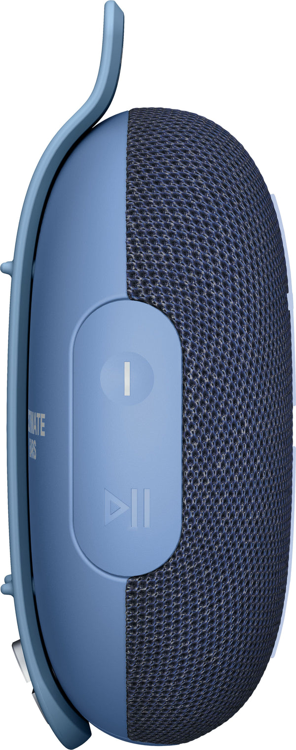 Ultimate Ears - MINIROLL Ultra-Portable Waterproof Bluetooth Speaker with 131 ft Range - Majestic Blue