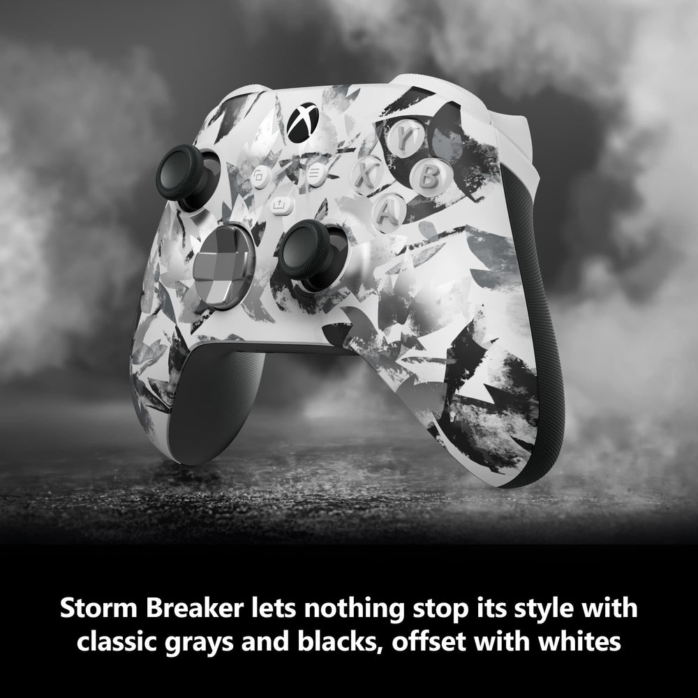 Microsoft - Xbox Wireless Controller for Xbox Series X, Xbox Series S, Xbox One, PCs, and Cloud-Enabled Devices - Storm Breaker Special Edition