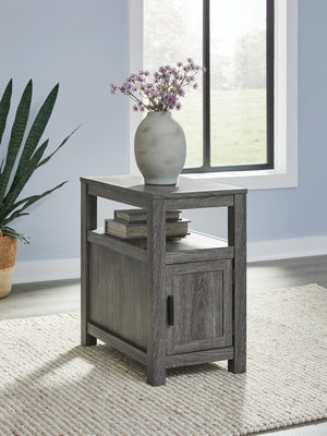 Fendenmore - Chair Side End Table #darkgray