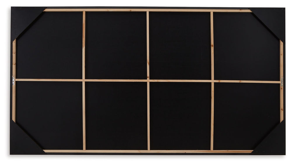Delstone - Wall Art - Black / White