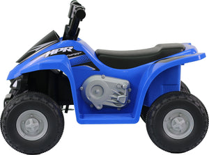 Hyper - Kids ATV 6V Ride On - 2MPH Max Speed - Foot Accelerator - 40 min Run Time - Rugged Wheels - UL Approved & Certified - Blue