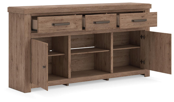 Garistyn - LG TV Stand With Fireplace Option #73"wx17"dx37"h