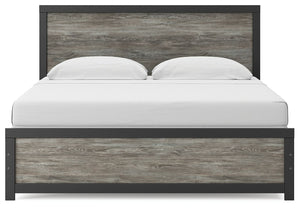 Broachmyn - Panel Bed #black #king