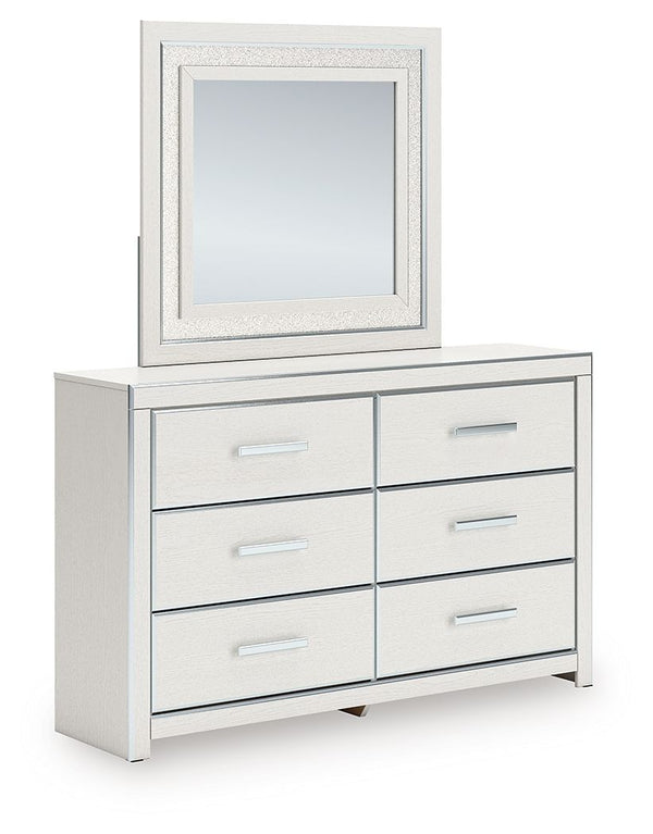 Zuraleus - Six Drawer Dresser #white #dresser&mirror
