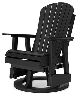 Hyland Wave - Swivel Glider Chair #black