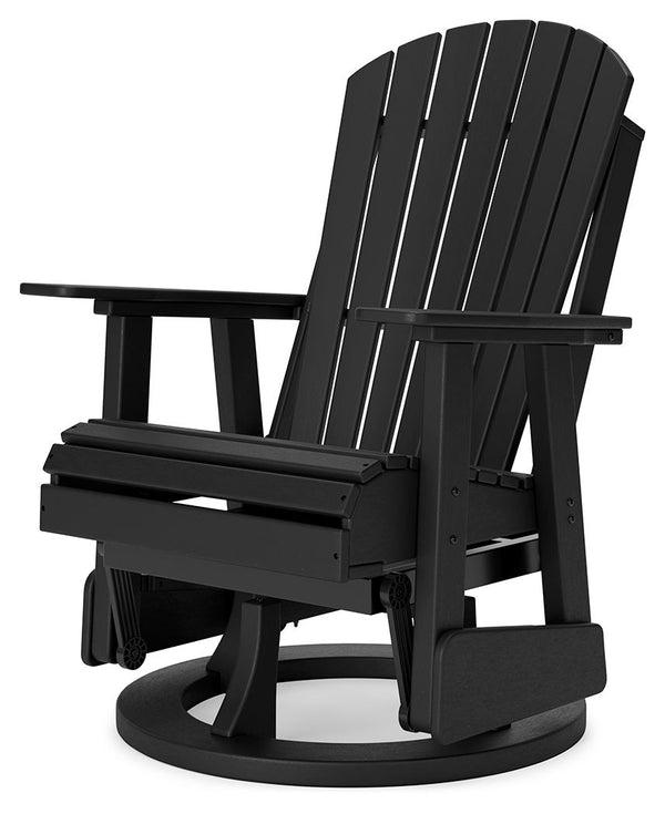 Hyland Wave - Swivel Glider Chair #black