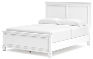 Fortman - Panel Bed #queen #none