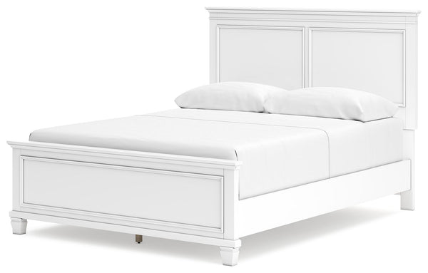 Fortman - Panel Bed #queen #none