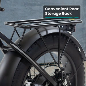 GoTrax - Z4 PRO Foldable Ebike w/ up to 40mi Max Operating Range and 28 mph Max Speed - Black