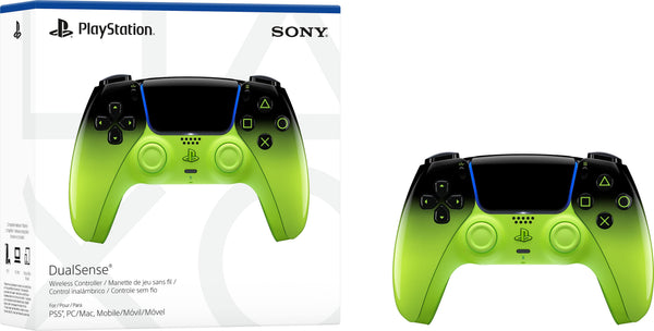 Sony Interactive Entertainment - DualSense Wireless Controller for PS5, PC, Mac & Mobile - Remix Green