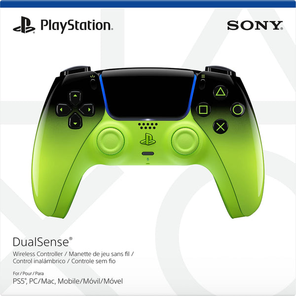 Sony Interactive Entertainment - DualSense Wireless Controller for PS5, PC, Mac & Mobile - Remix Green