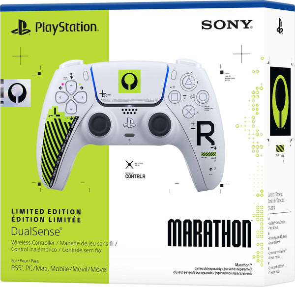 Sony Interactive Entertainment - DualSense Wireless Controller – Marathon Limited Edition for PS5, PC, Mac & Mobile - White