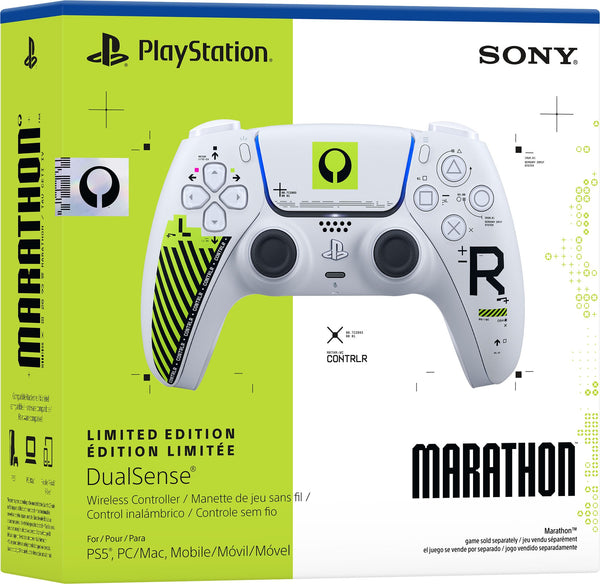 Sony Interactive Entertainment - DualSense Wireless Controller – Marathon Limited Edition for PS5, PC, Mac & Mobile - White
