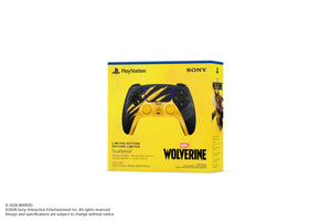 Sony Interactive Entertainment - DualSense Wireless Controller for PS5, PC, Mac & Mobile - Marvel’s Wolverine Battle Limited Edition - Yellow