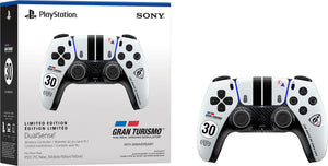 Sony Interactive Entertainment - DualSense Wireless Controller – Gran Turismo Limited Edition- For PS5, PC, Mac & Mobile - White