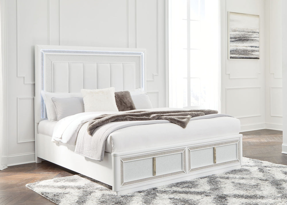 Chalanna - Upholstered Storage Bed #queen