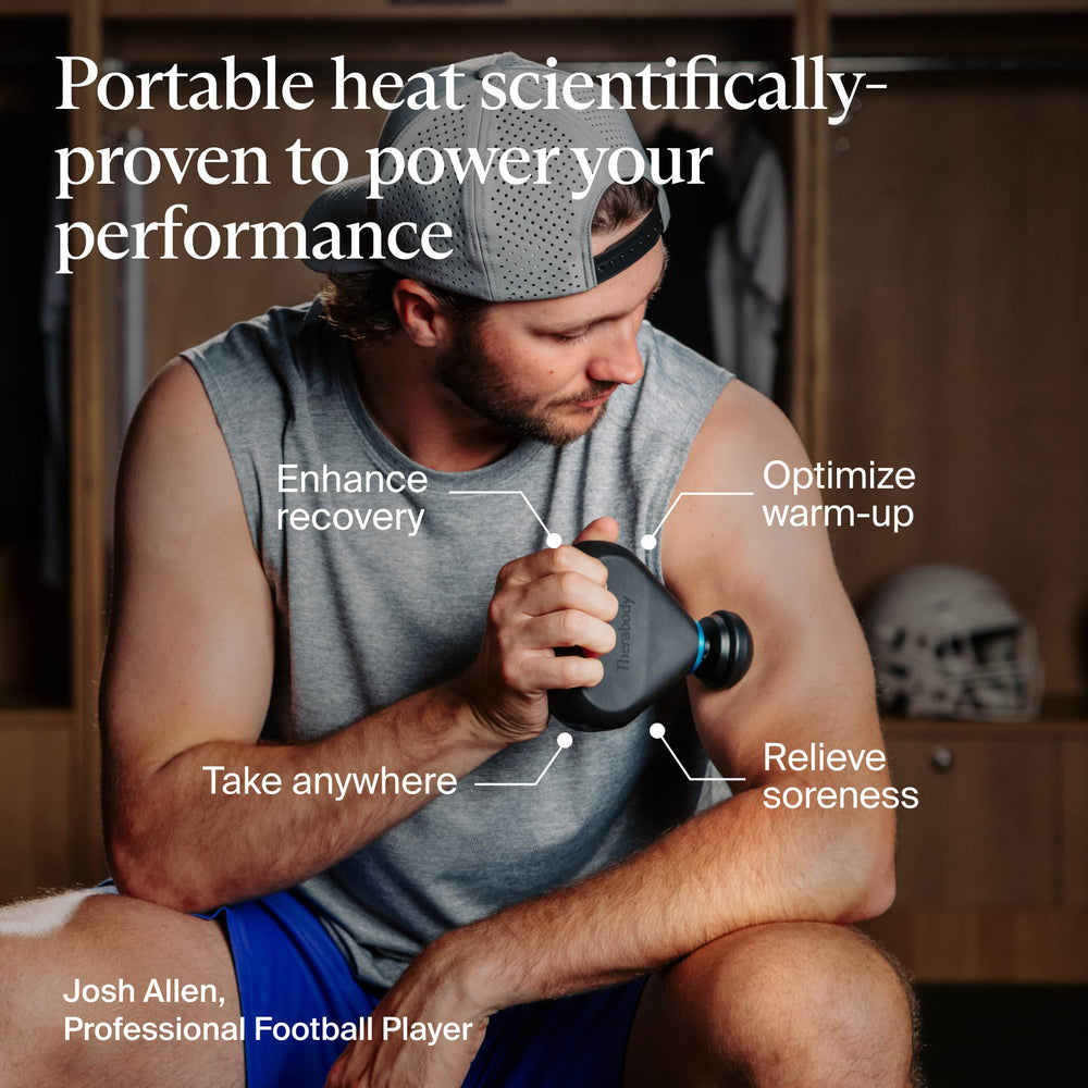Therabody - Theragun Mini Plus - Heated, Travel-Sized Massage For Faster Recovery On-The-Go - Black