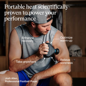 Therabody - Theragun Mini Plus - Heated, Travel-Sized Massage For Faster Recovery On-The-Go - Black
