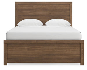 Broachmyn - Panel Bed #lightbrown #queen