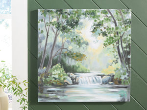 Evermaddick - Arte de pared - Verde / Gris / Blanco