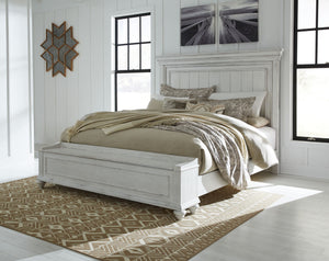 Kanwyn - Panel Bed #storagebench