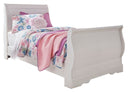 Anarasia - Sleigh Bed #twin