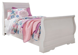 Anarasia - Sleigh Bed #twin