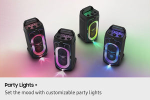 Samsung - MX-ST50F/ZA Sound Tower 240W Portable Party Speaker with Built In Battery - Black