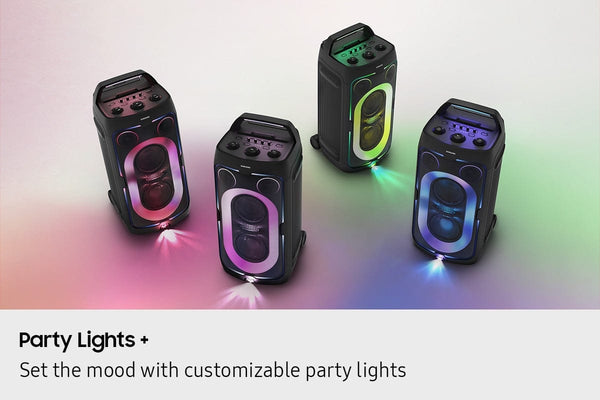 Samsung - MX-ST50F/ZA Sound Tower 240W Portable Party Speaker with Built In Battery - Black