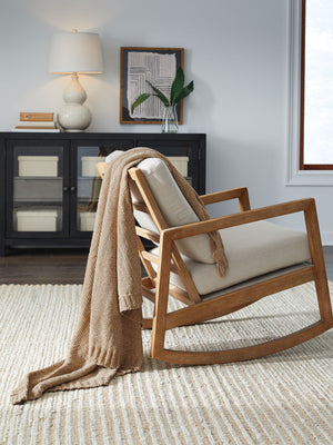 Anawood - Throw #lightbrown